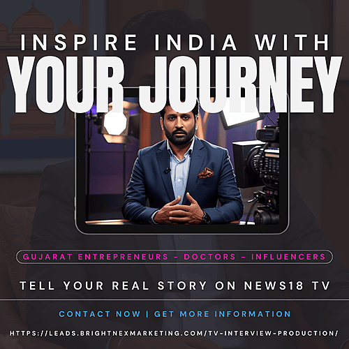 Share Your Success Story on News18 National TV